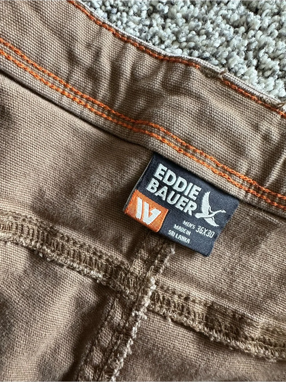 Eddie Bauer durable brown